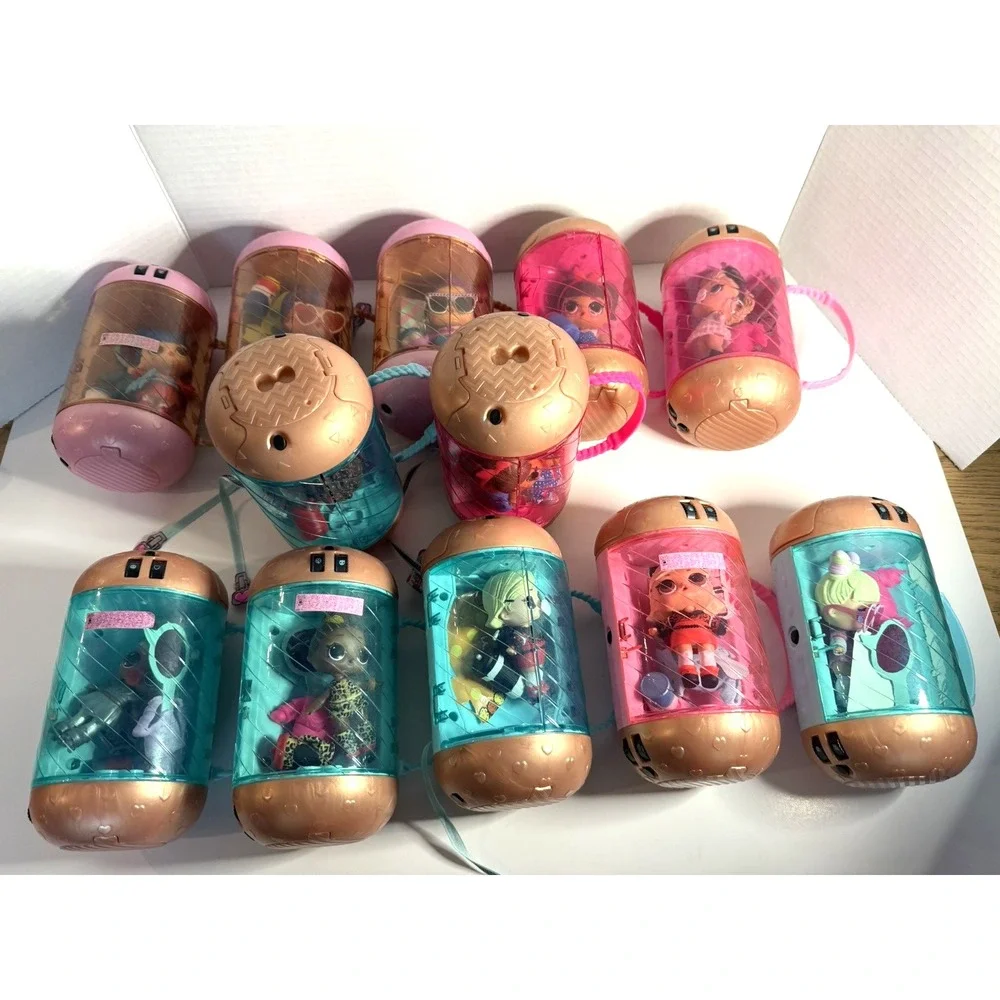 LOL Surprise Doll Lot w/ Capsules Carry Cases Accessories Huge Mixed Bundle
